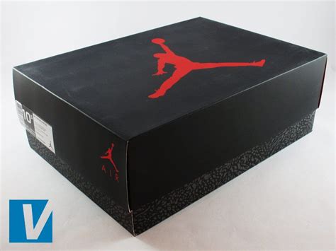 nike air jordan 3 fake box